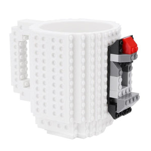 350ml DIY Building Blocks Toy Milk Cups Coffee Mugs Compatible Legoings Creative Kit Enlighten Toys for Children Birthday Gifts